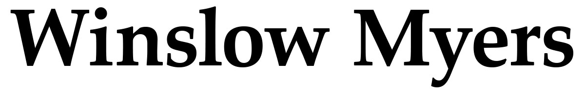 winslowmyers.com Logo